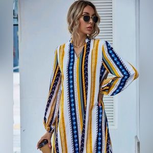 Tribal tunic dress from SHEIN. Size small.